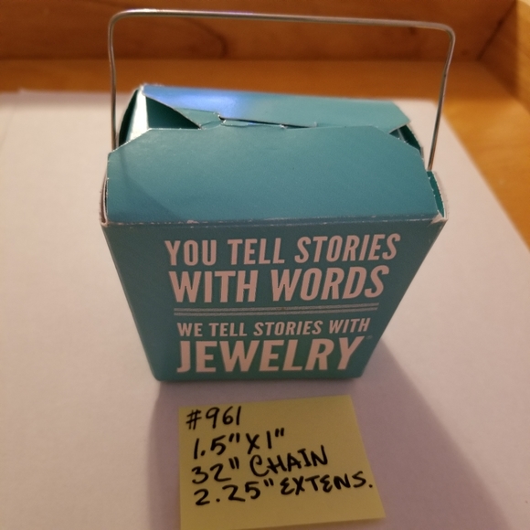 ✅#961 NIB Origami Owl Pendant Chain Eiffel Tower Cr - Picture 12 of 13